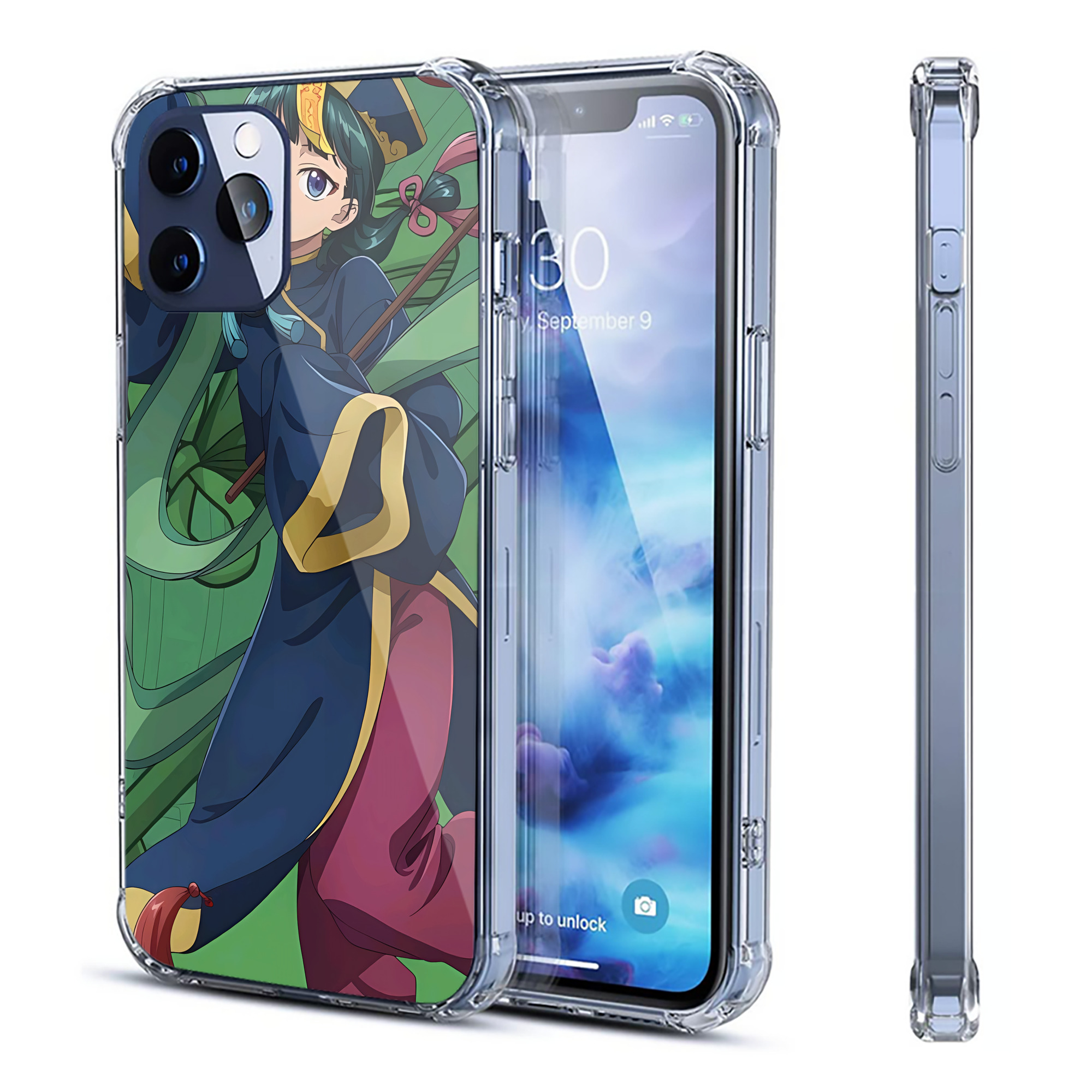 （画像用） 薬屋のひとりごと The Apothecary Diaries 【iPhone 12シリーズ対応】透明スマホケース（クリアソフトケース）
